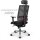 V1801 Profi+ Chefsessel Stoff Schwarz SH 53-65cm Lieferung zerlegt