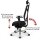 V1801 Profi+ Chefsessel Stoff Schwarz SH 53-65cm Lieferung zerlegt