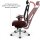 V1801 Profi+ Chefsessel Stoff Schwarz SH 53-65cm Lieferung zerlegt