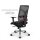 V1801 Profi+ Bürostuhl Stoff/Mesh Schwarz SH 53-65cm Lieferung montiert