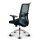 Tanda Profi Bürostuhl Stoff/Mesh Schwarz SH 49-61cm Lieferung zerlegt