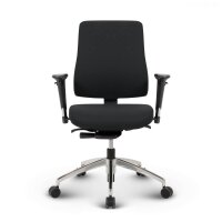 Basic Profi Bürostuhl Stoff Schwarz SH 52-64cm Lieferung zerlegt