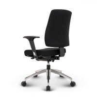 Basic Profi Bürostuhl Stoff Schwarz SH 52-64cm Lieferung zerlegt