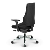 Naros Profi+ Bürostuhl Stoff Schwarz SH 48-60cm Lieferung montiert
