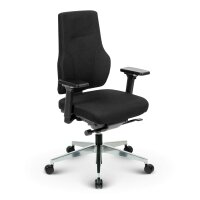 Naros Profi+ Bürostuhl Stoff Schwarz SH 54-66cm Lieferung zerlegt